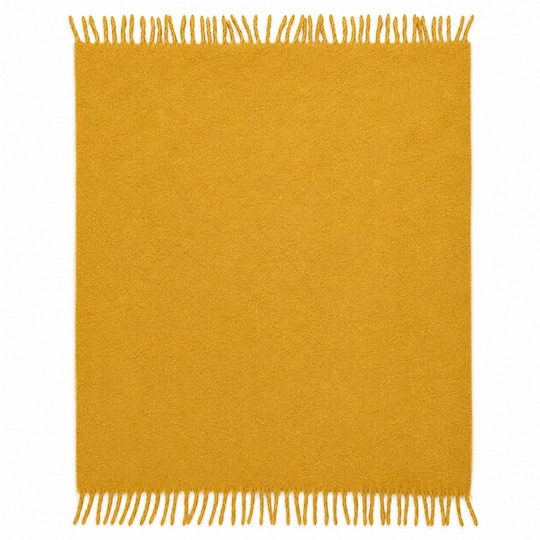 50" x 60" Yellow Soft Flannel Throw by Ashland®